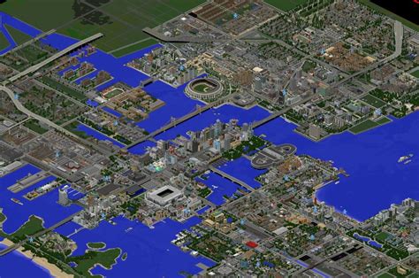 City Maps for Minecraft 1.16.5 .